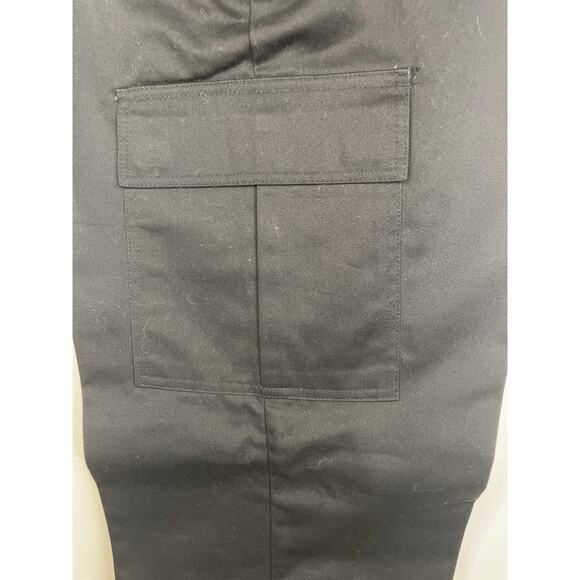 Edwards Black Cargo Uniform Pants Size 34x32 - Picture 2 of 6